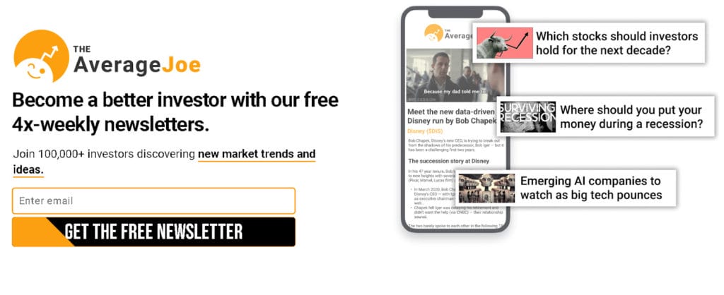 The Average Joe Newsletters