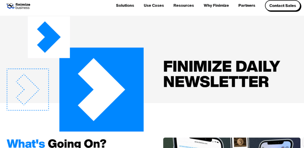 Finimize Newsletter