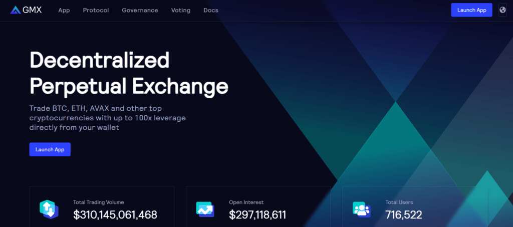 GMX Interface