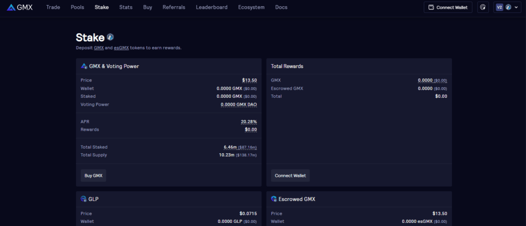 GMX Stake
