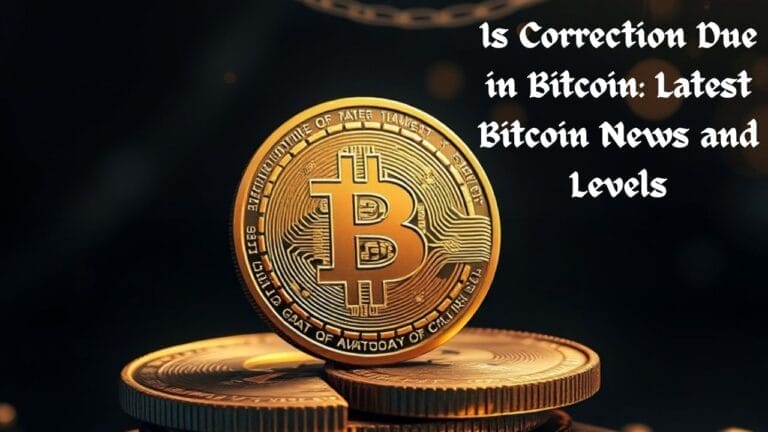 Is Correction Due in Bitcoin: Latest Bitcoin News and Levels