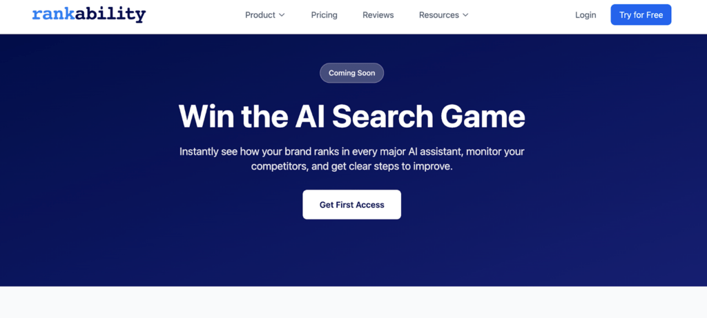 Screenshot of Top 10 AI Search Analytics Tools for Marketing Teams - Try NOW!