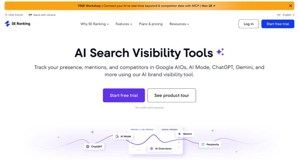 Screenshot of Top 10 AI Search Analytics Tools for Marketing Teams - Try NOW!