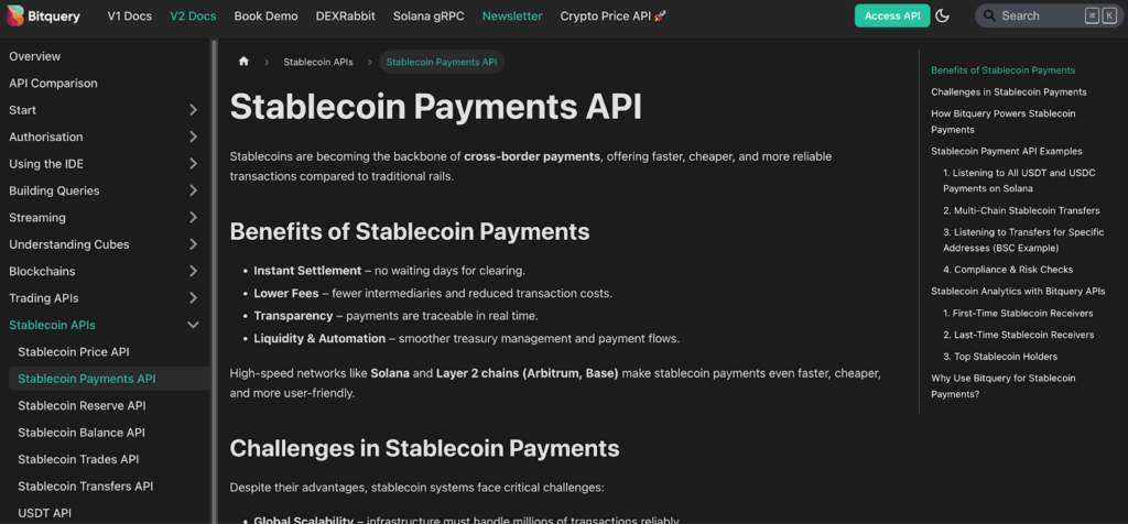 Screenshot of 10 Best Stablecoin APIs for Developers - Code NOW!