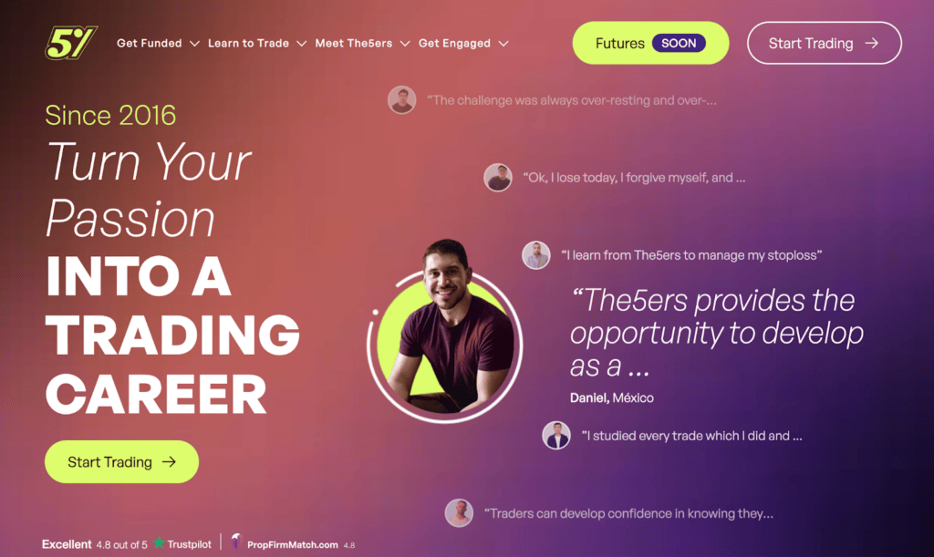 Screenshot of 10 Best Prop Trading Firms for Signal-Based Traders - Try NOW!