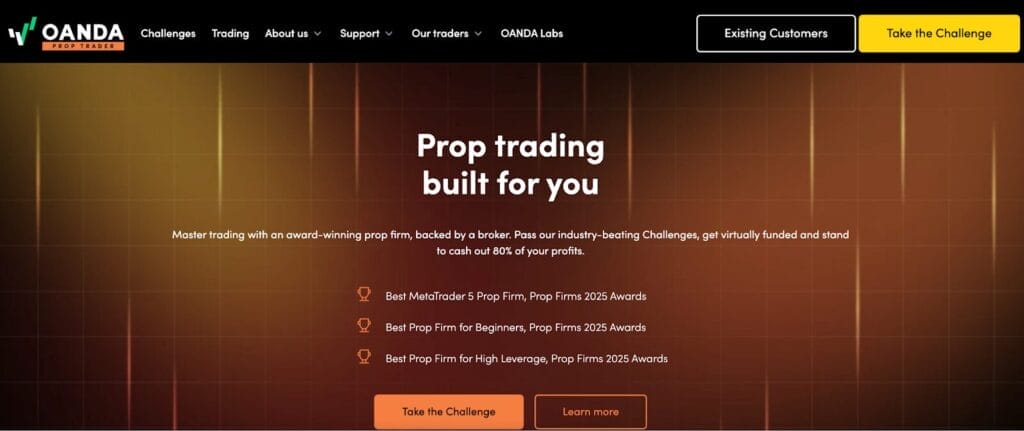 Screenshot of 10 Best OFFICIAL Stock Trading Prop firms for Active Traders - Try NOW!