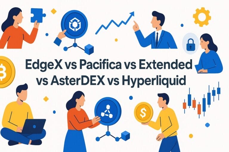 Screenshot of EdgeX vs Pacifica vs Extended vs AsterDEX vs Hyperliquid - Check NOW!