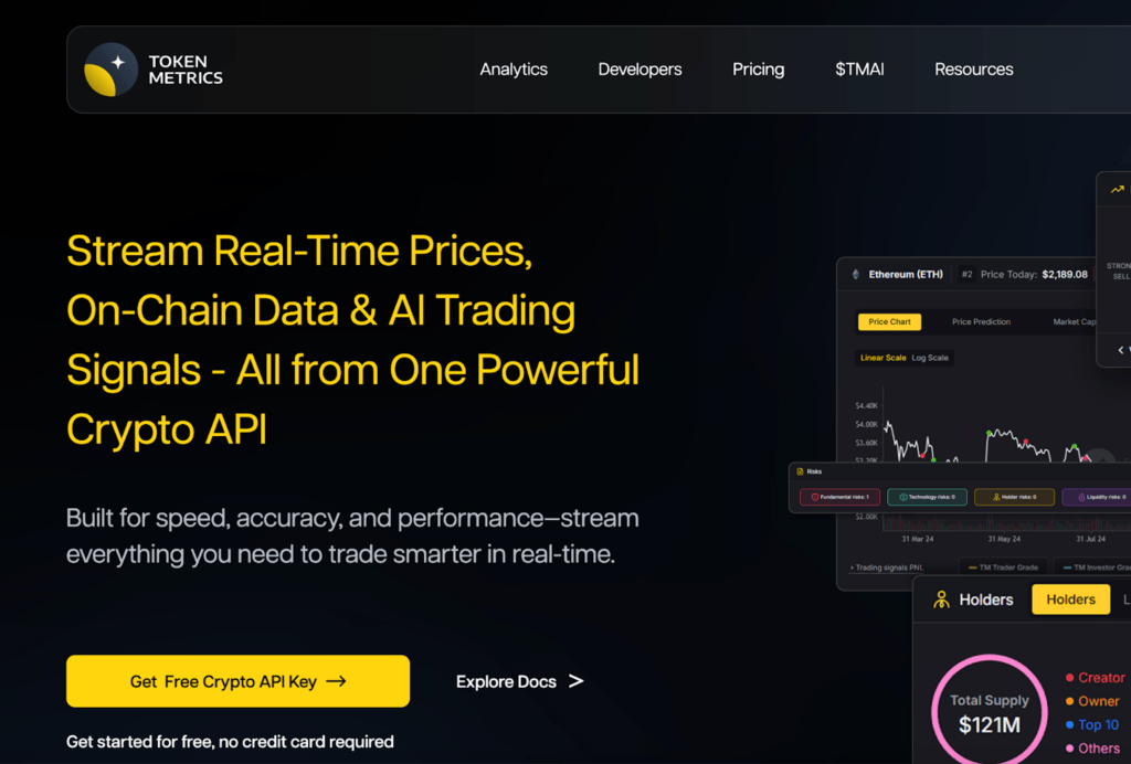 Screenshot of 10 Best Free Crypto Market Data APIs for Developers - Try NOW!