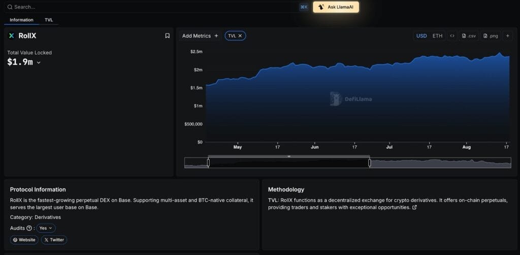 Screenshot of Avantis vs Rollx vs Based vs Orderly vs Aden - Perp DEX Battle - Check NOW!
