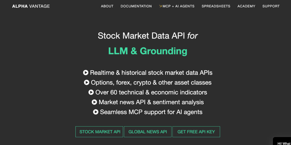 Screenshot of 10 Best Free Stock Market Data APIs - Try NOW!