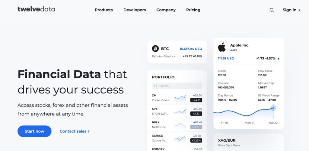 Screenshot of 10 Best Free Stock Market Data APIs - Try NOW!
